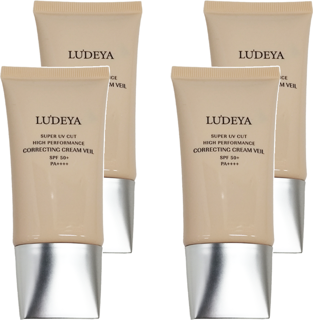 LUDEYA 露緹雅 極光綻白高效隔離霜 45ml SPF50+ PA++++, 單一顏色, 4條