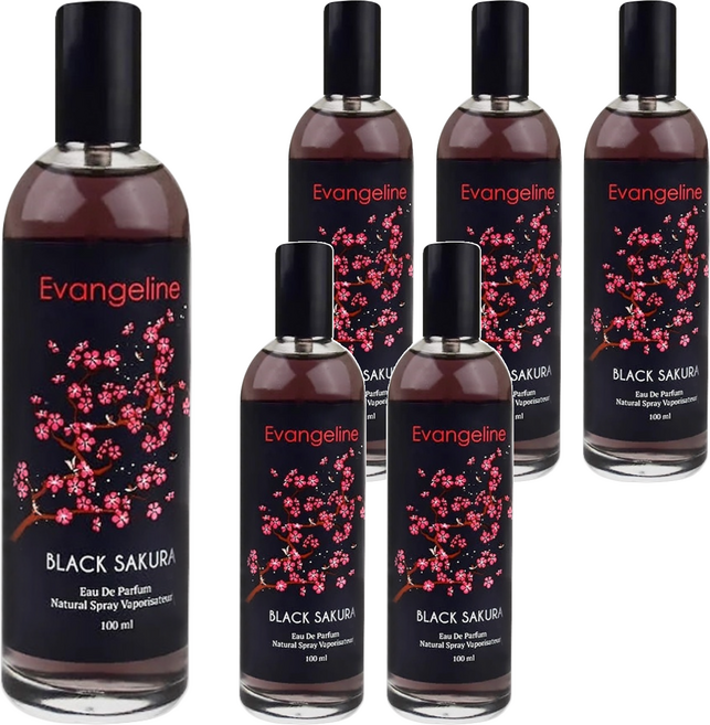 峇里島Evangeline EDP香水 Black Sakura, 100ml, 6瓶