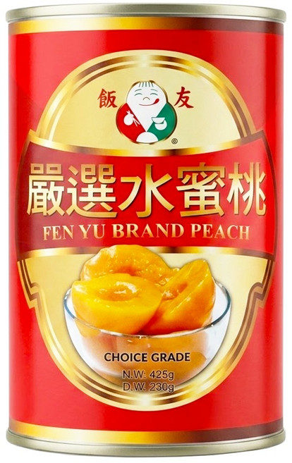 飯友 嚴選水蜜桃, 425g, 1罐