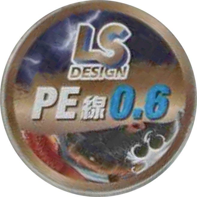 LS DESIGN PE釣線 0.6號 30m, 1捲