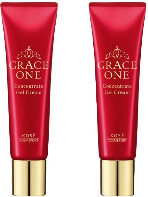 KOSE 高絲 GRACE ONE 極上活妍 台灣公司貨 特濃彈力局部修護凝霜, 30g, 2條