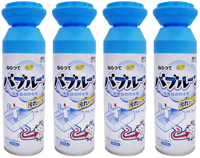 DUER 杜爾德澳 排水管泡泡清潔慕斯, 4瓶, 500ml