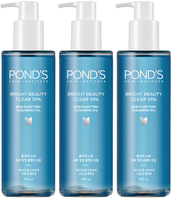 POND'S 旁氏 清透SPA卸妝油, 3個, 200ml