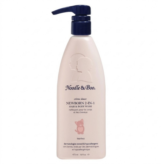 Noodle&Boo 二合一洗髮沐浴露 寶寶乳香, 473ml, 1瓶