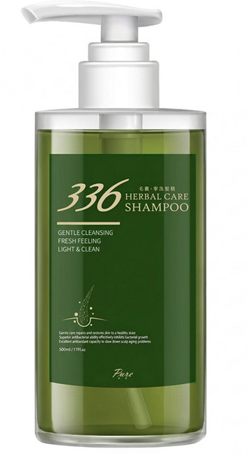 Pure 純真 毛囊‧寧洗髮精, 500ml, 1瓶