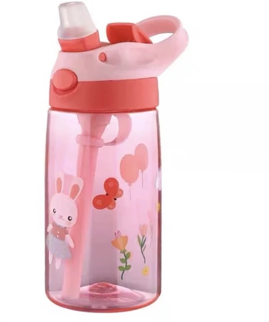 兒童安全水壺 tritan, 粉色, 480ml, 1個