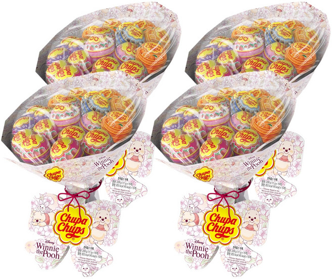 Chupa Chups 加倍佳 棒棒糖花束, 4組, 209g