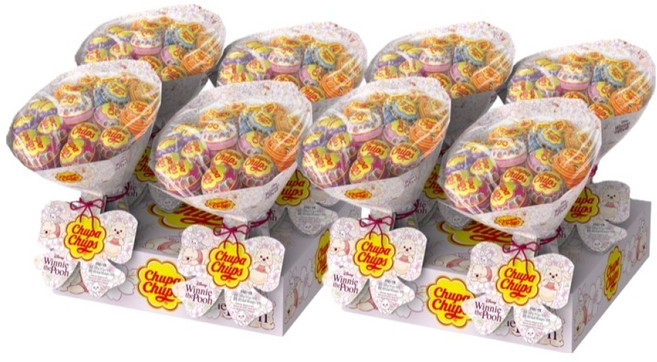 Chupa Chups 加倍佳 棒棒糖花束, 8組, 209g