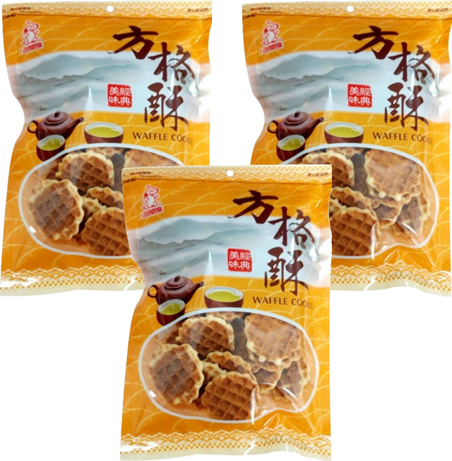 品味食族 方格酥, 180g, 3包