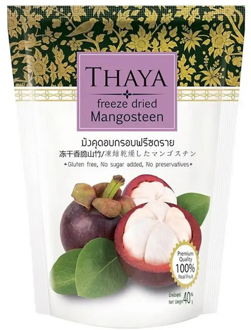 泰國 Thaya 果乾 山竹乾, 40g, 1包