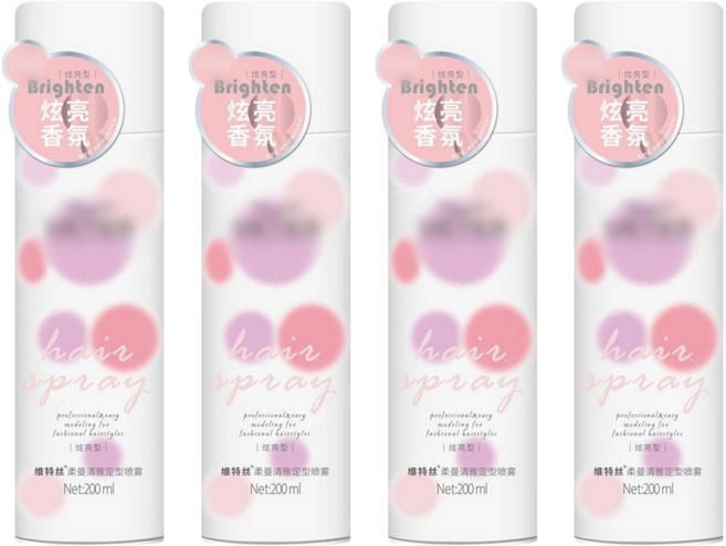 VETES 維特斯 定型噴霧 炫亮香氛 2罐, 200ml, 2組