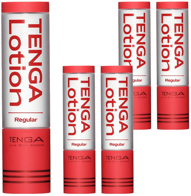 TENGA 標準型身體潤滑液, 5瓶, 170ml