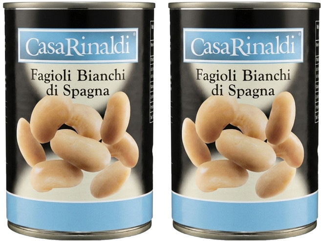 Casa Rinaldi 凱薩 奶油風味豆, 400g, 2罐
