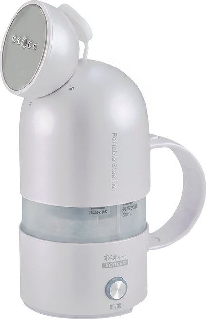 SOnGEn 松井 全球通用折疊膠囊型手持掛燙機 95~105 x 90 x 188~210mm 800g, SG-F03-W, 北歐白, 1台
