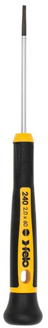felo 精密型一字起子 2.0*0.4*60mm #240, 1支