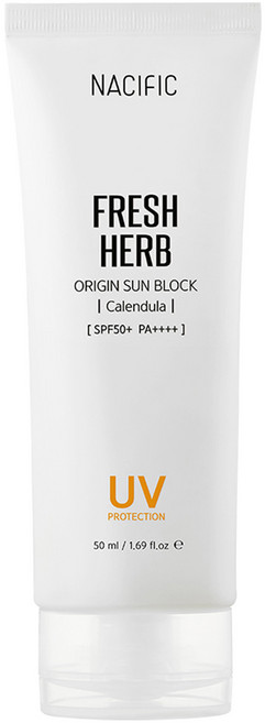 NACIFIC FRESH HERB ORIGIN防曬霜 SPF50+ PA++++, 50ml, 1條