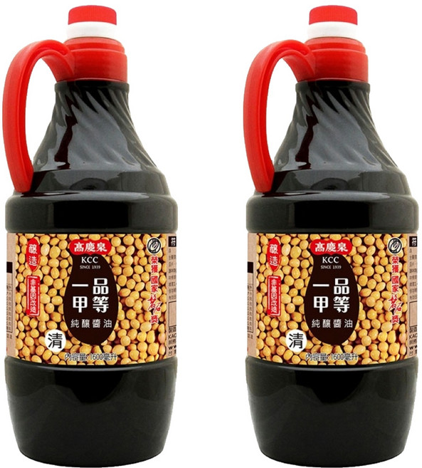 高慶泉 一品甲等醬油, 1.6L, 2瓶
