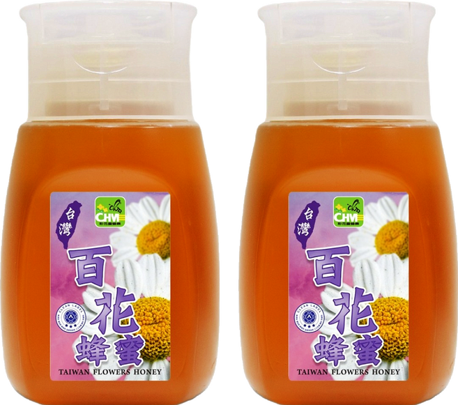 彩花蜜 台灣百花蜂蜜, 350g, 2瓶