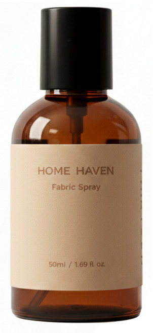HOME HAVEN 織品香氛噴霧, 白桃、玫瑰花瓣, 雪松、纸莎草, 麝香、红柚木, 50ml, 1個