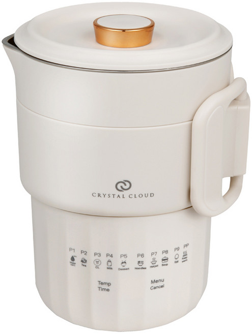 CRYSTAL CLOUD 便攜式折疊奶粉分離型電熱多功能壺, CC-103
