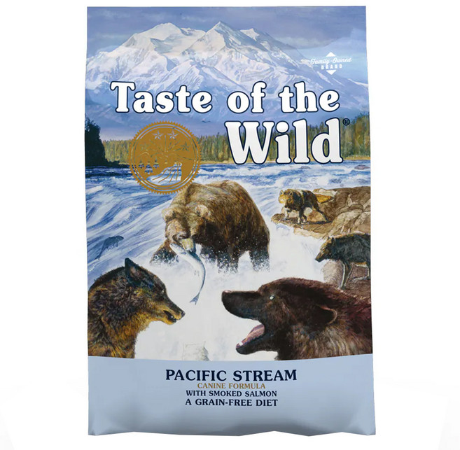 Taste of the Wild 海陸饗宴 成犬 海鮮配方零穀飼料, 太平洋鮭魚海鮮, 2.27kg, 1袋