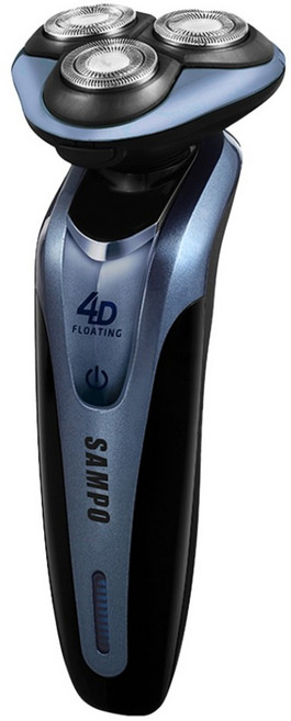 SAMPO 聲寶 4D水洗式三刀頭電鬍刀, EA-Z1613WL-B, 藍色
