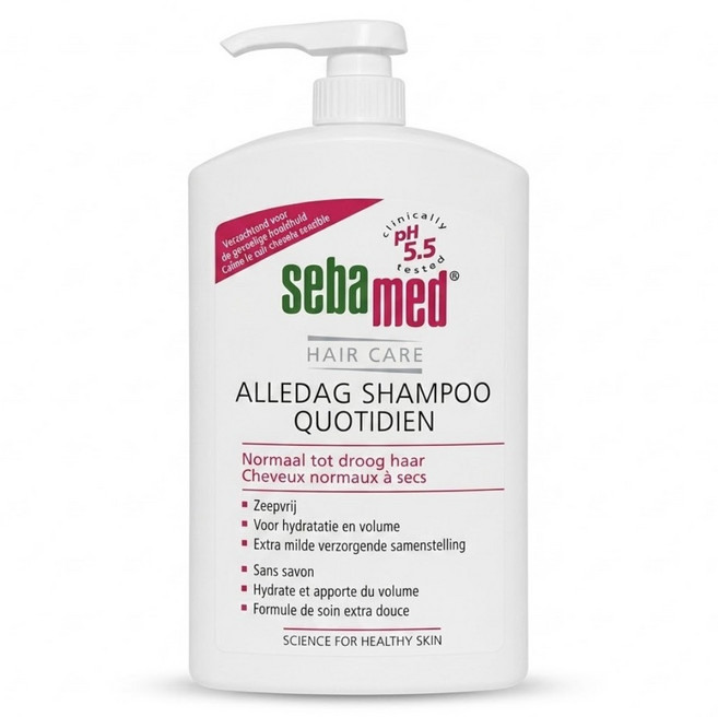 sebamed 施巴 溫和洗髮乳, 1L, 1瓶