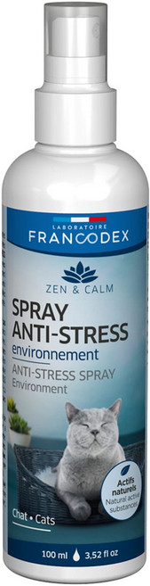 FRANCODEX 法典 禪靜抗焦慮環境噴霧 貓, 1瓶, 壓力緩解/安撫情緒/注意力集中, 1瓶
