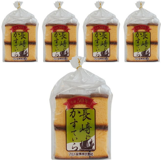 maruto 丸多 長崎蛋糕, 260g, 5個