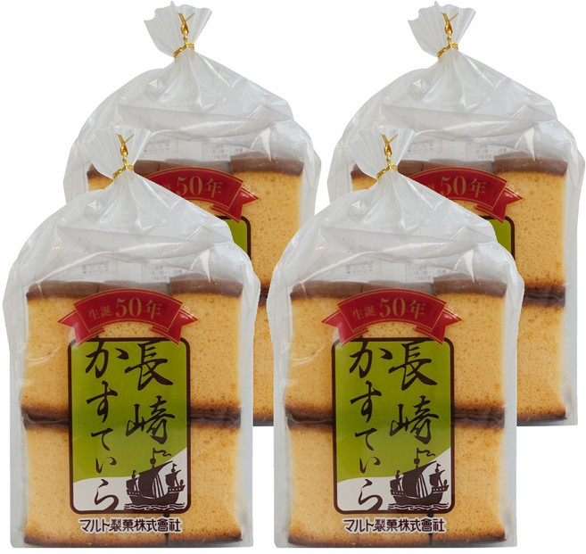 maruto 丸多 長崎蛋糕, 260g, 4個