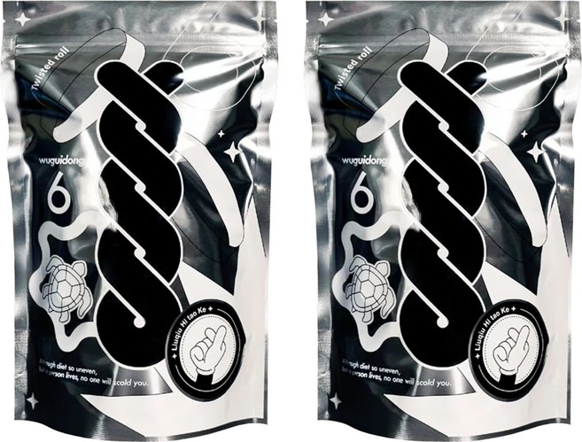 海濤客 烘炸手工麻花捲 芝麻, 150g, 2包