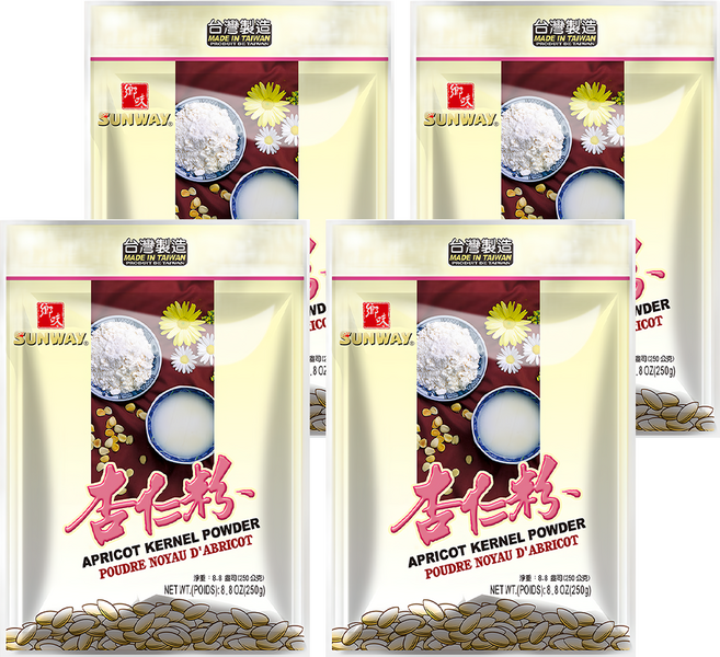 SUNWAY 鄉味 杏仁粉, 250g, 4包