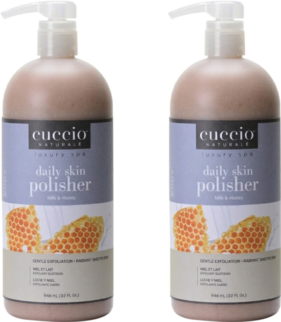 CUCCIO 古希歐 去角質凝露 牛奶蜂蜜, 946ml, 2瓶