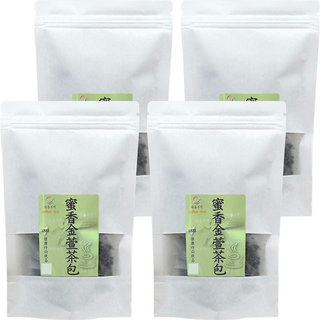 啡茶不可 蜜香金萱茶包, 3.5g, 20入, 4袋