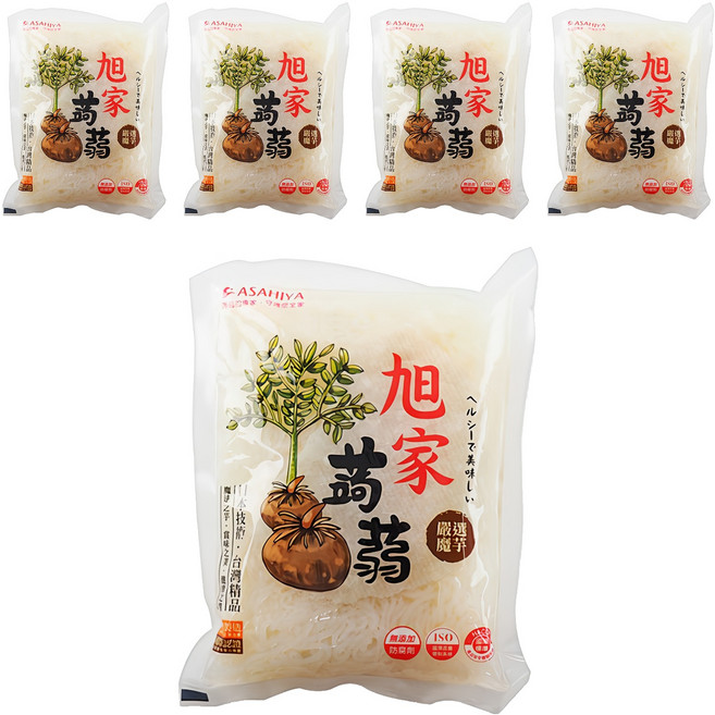 ASAHIYA 旭家 蒟蒻 春雨, 300g, 5包