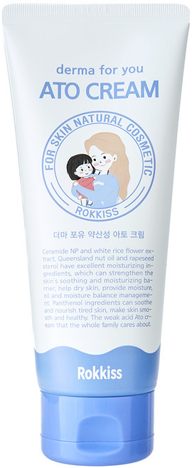 Rokkiss 弱酸性保濕乳霜, 1條, 150ml
