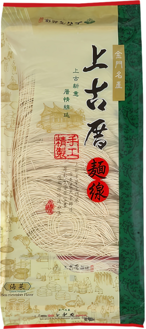 聖祖食品 上古厝海菜麵線 全素, 400g, 1包