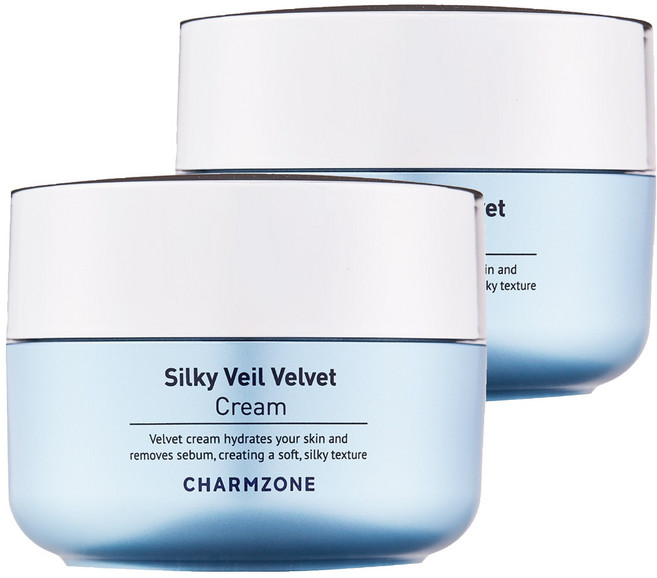 CHARMZONE 絲滑面紗絲絨霜, 50ml, 2罐