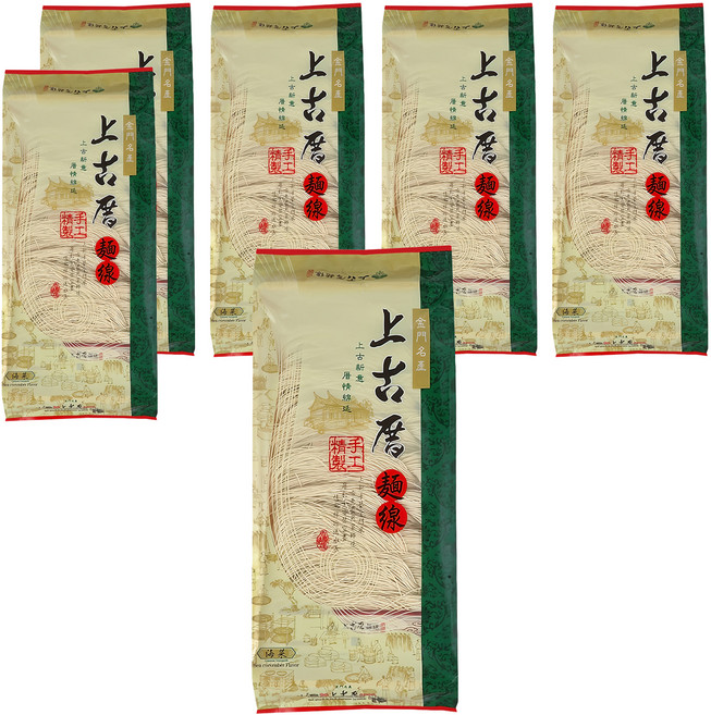 聖祖食品 上古厝海菜麵線 全素, 400g, 6包