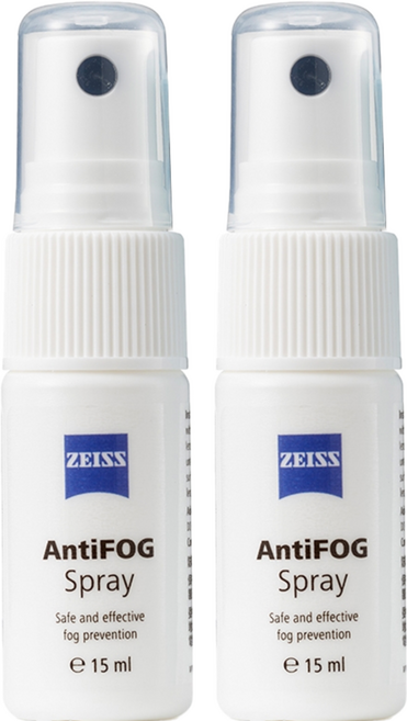 ZEISS 蔡司 AntiFOG 長效防霧噴霧, 15ml, 2個