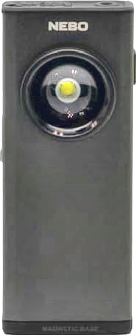 NEBO Slim+超薄型充電LED燈Plus升級版 吊卡 NEB-6859-G 115 x 46 x 35mm 114g, 黑色, 1個