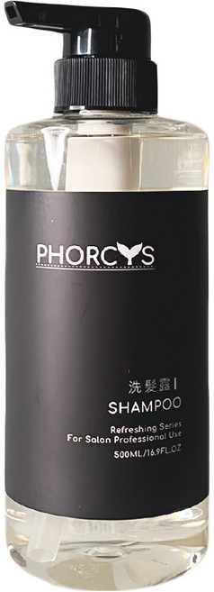 PHORCYS 馥絲 歐咖去油洗髮露洗油頭, 500ml, 1瓶