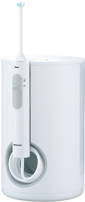Panasonic 超音波水流國際電壓沖牙機 20 x 14 x 12.5cm 600ml 995g 1台, EW-1613, 白色