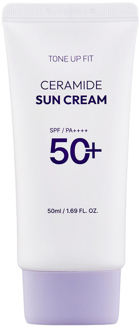CHARMZONE 神經醯胺潤色貼合防曬乳 SPF50+PA++++, 50ml, 1條