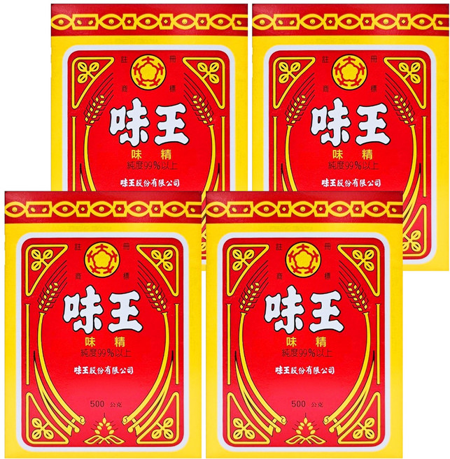 味王 味精, 500g, 4盒