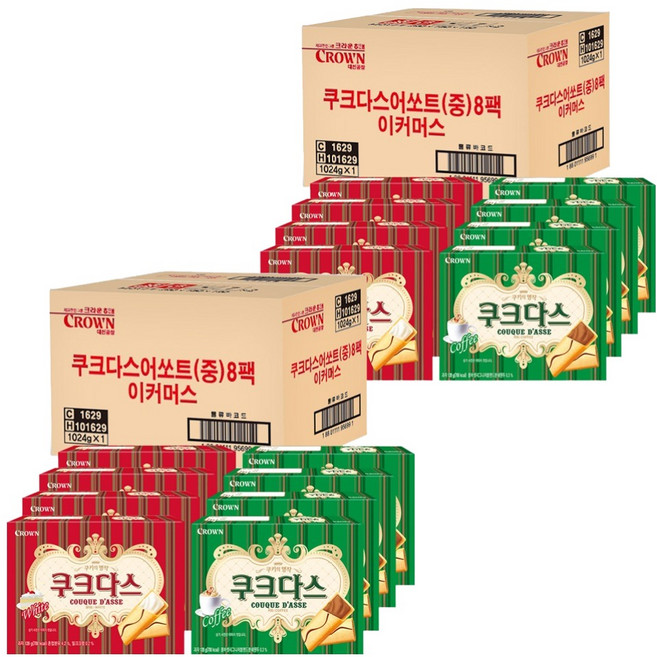 COUQUE D'ASSE 2種 x 4入套組, 128g, 2套