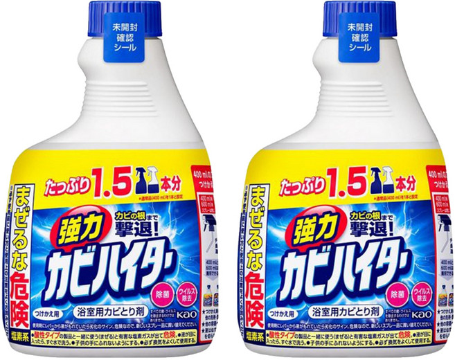 Kao 花王 Haiter 浴室用除霉噴霧替換瓶, 2瓶, 600ml