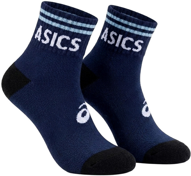 ASICS 亞瑟士 兒童款 抗菌短筒襪 1雙