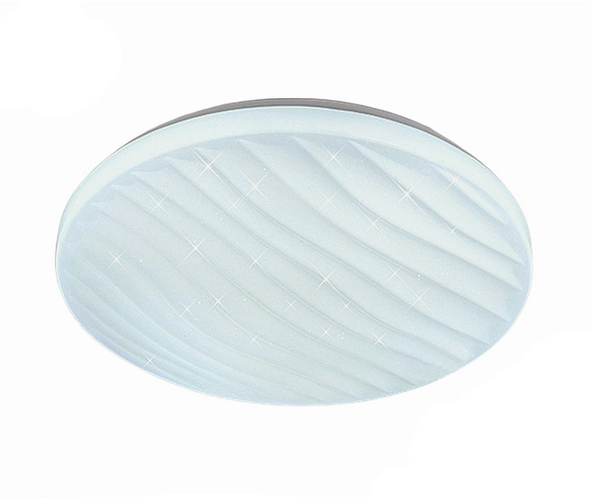 波浪星空 LED 52W 遙控調光 臥室吸頂燈 V2893FC52N 50 x 5cm 自然光
