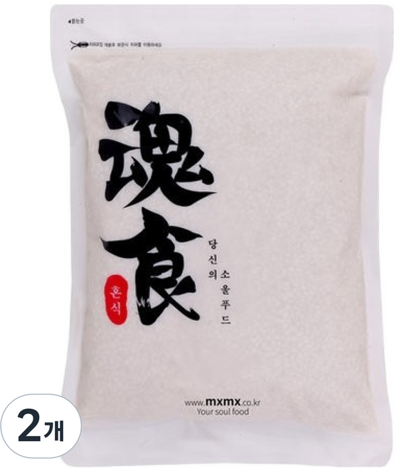 魂食 韓國產壓麥, 1kg, 2個
